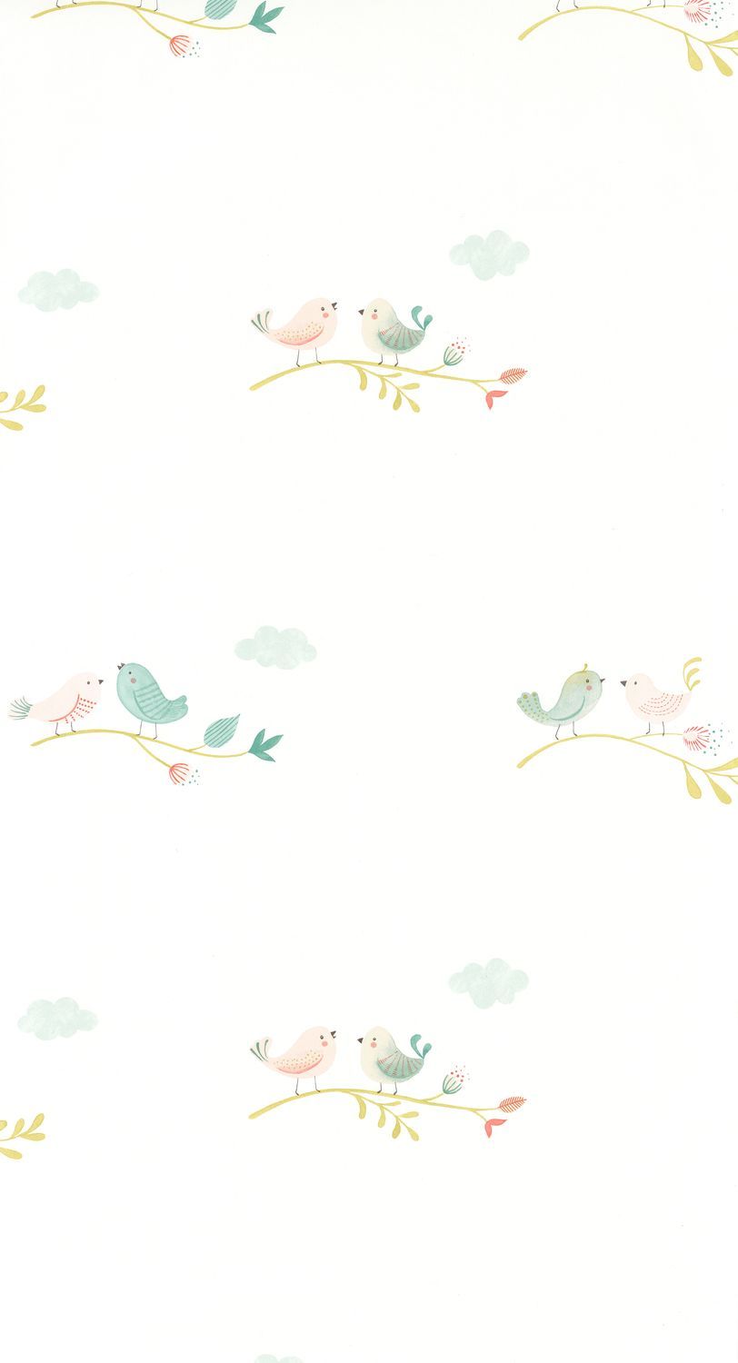 Carta da Parati Rose Blue/Rose Rose & Nino Casadeco Wallpaper