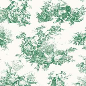 Carta da Parati Les Belles Toiles De Jouy Casadeco Wallpaper cod. 87917710