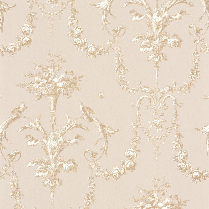Carta da Parati Les Belles Toiles De Jouy Casadeco Wallpaper cod. 87921104