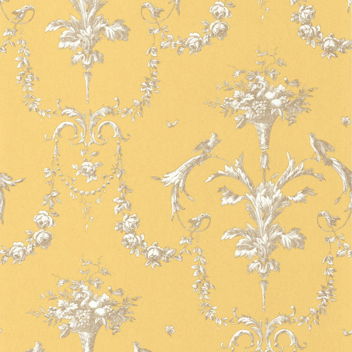 Carta da Parati Les Belles Toiles De Jouy Casadeco Wallpaper cod. 87922524