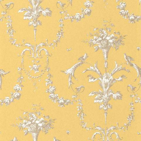 Carta da Parati Les Belles Toiles De Jouy Casadeco Wallpaper cod. 87922524