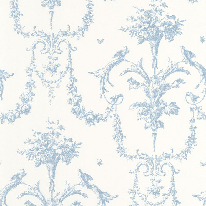 Carta da Parati Les Belles Toiles De Jouy Casadeco Wallpaper cod. 87926716