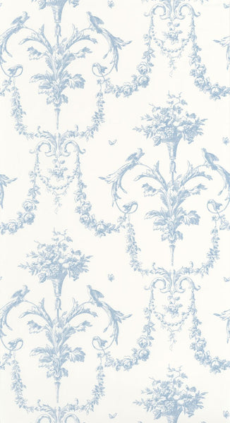 Carta da Parati Les Belles Toiles De Jouy Casadeco Wallpaper cod. 87926716