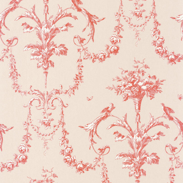 Carta da Parati Les Belles Toiles De Jouy Casadeco Wallpaper cod. 87928213