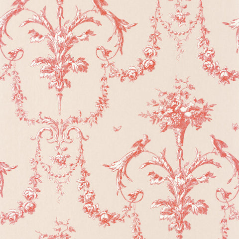 Carta da Parati Les Belles Toiles De Jouy Casadeco Wallpaper cod. 87928213