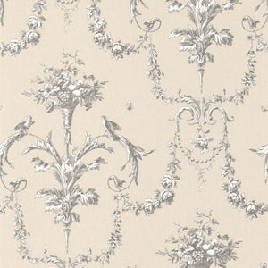 Carta da Parati Les Belles Toiles De Jouy Casadeco Wallpaper cod. 87929621