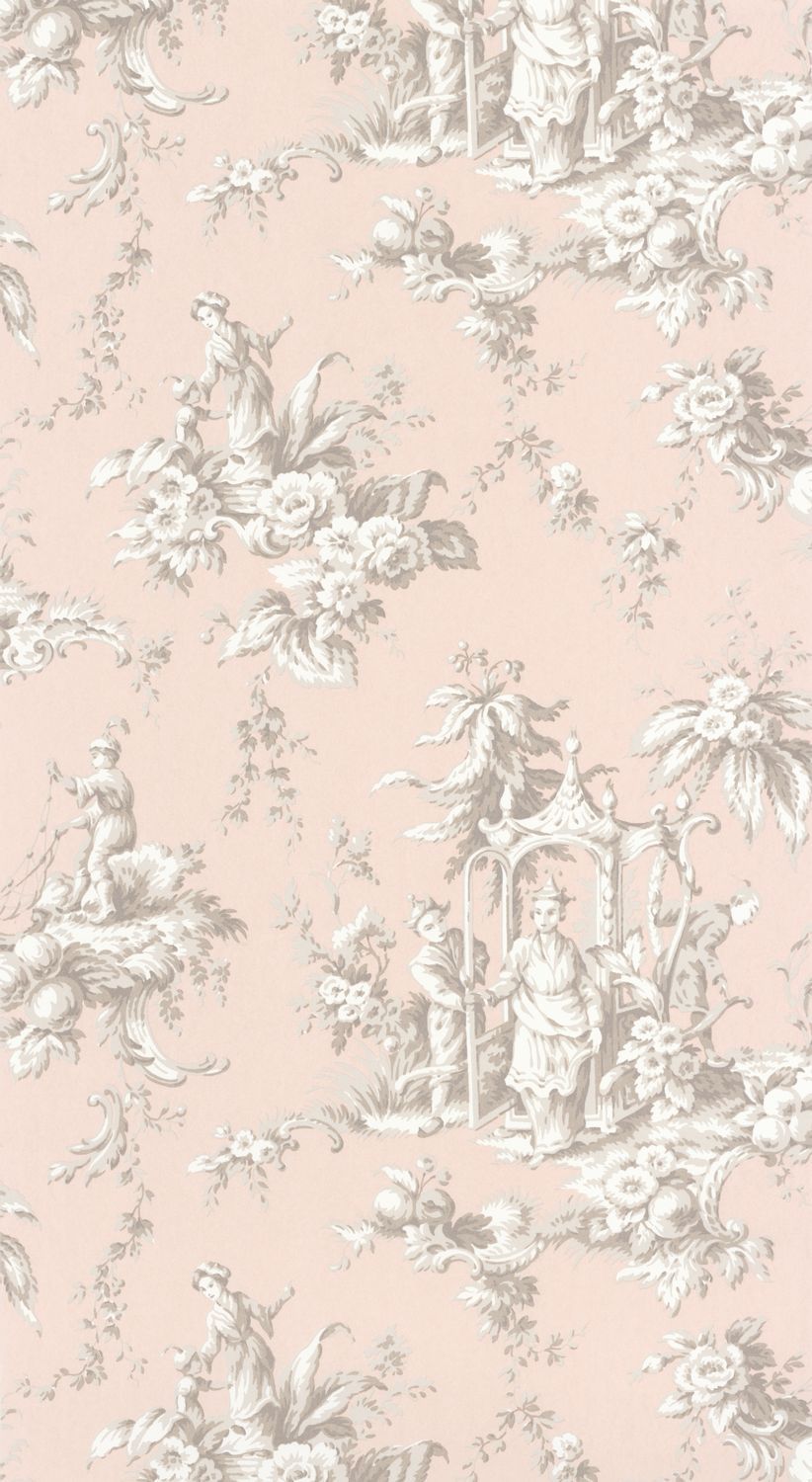 Carta da Parati Les Belles Toiles De Jouy Casadeco Wallpaper cod. 87934305
