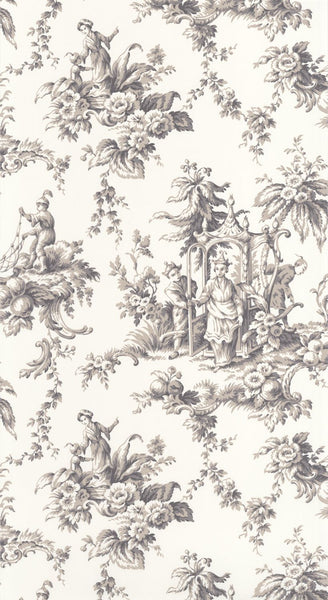 Carta da Parati Les Belles Toiles De Jouy Casadeco Wallpaper cod. 87939516
