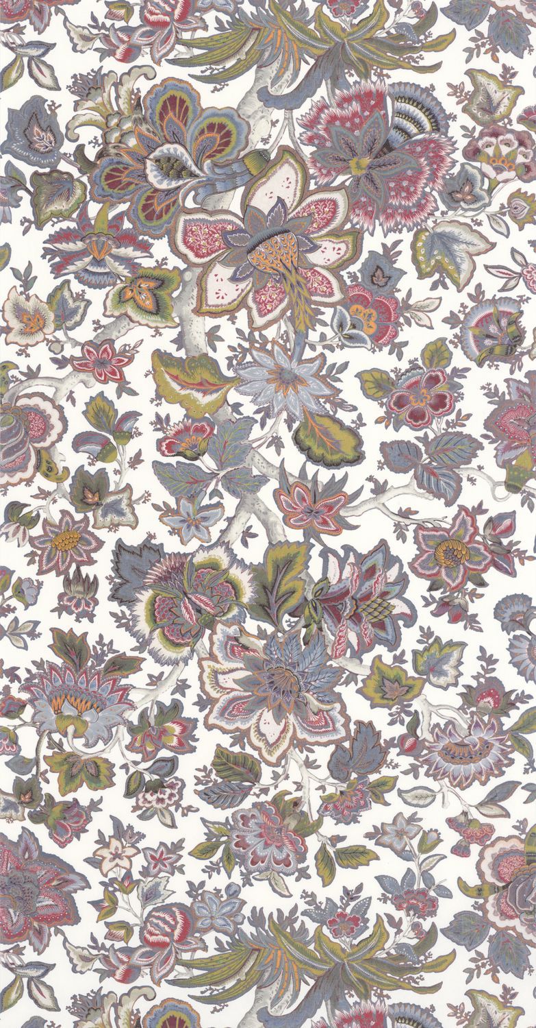 Carta da Parati Les Belles Toiles De Jouy Casadeco Wallpaper cod. 87944213