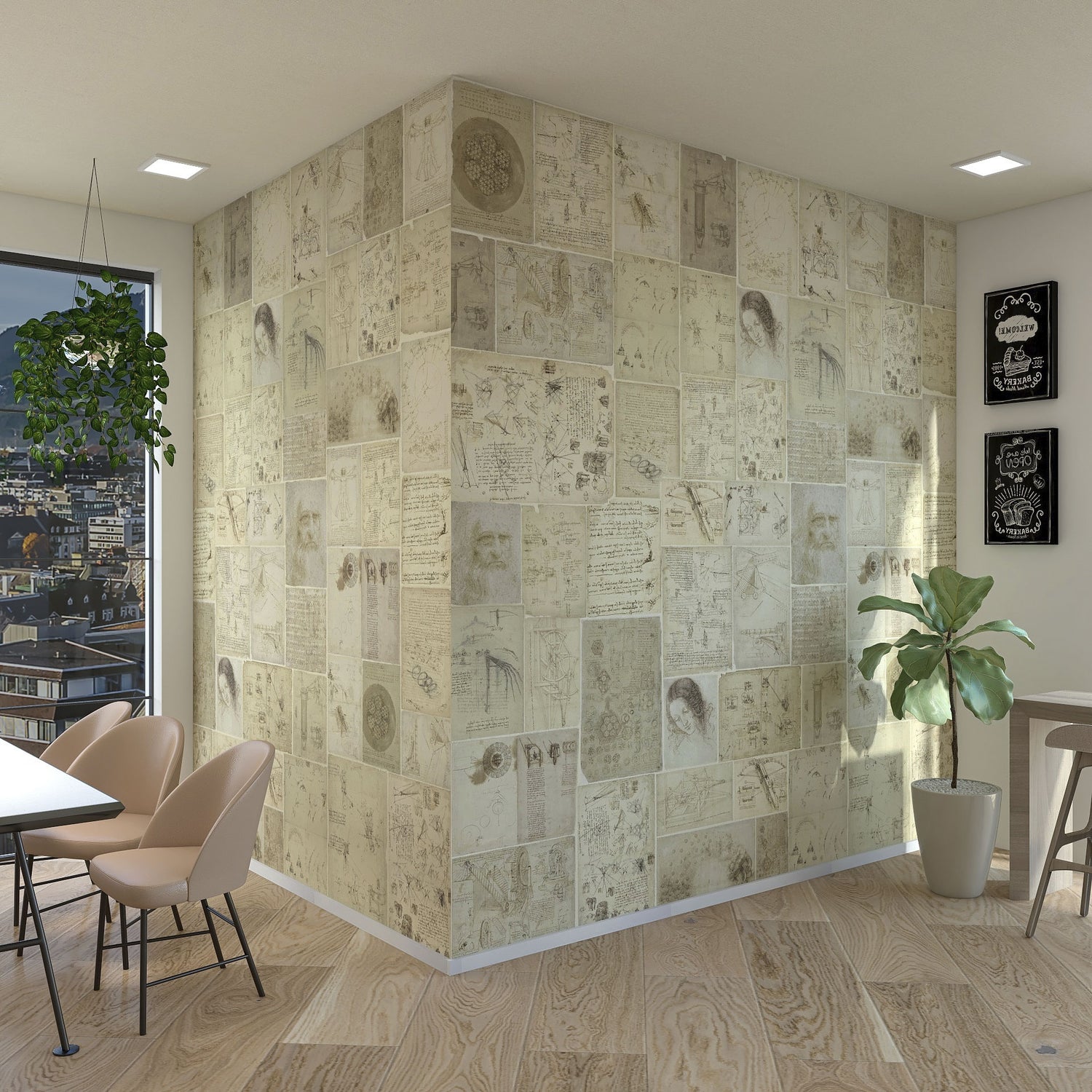 Carta da Parati al MQ Atlanticus Rimura Italian Design