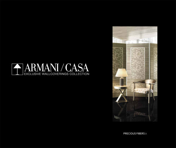 Carta da Parati Armani Casa Precious Fibers 3 GA7 Amahl cod. 9731