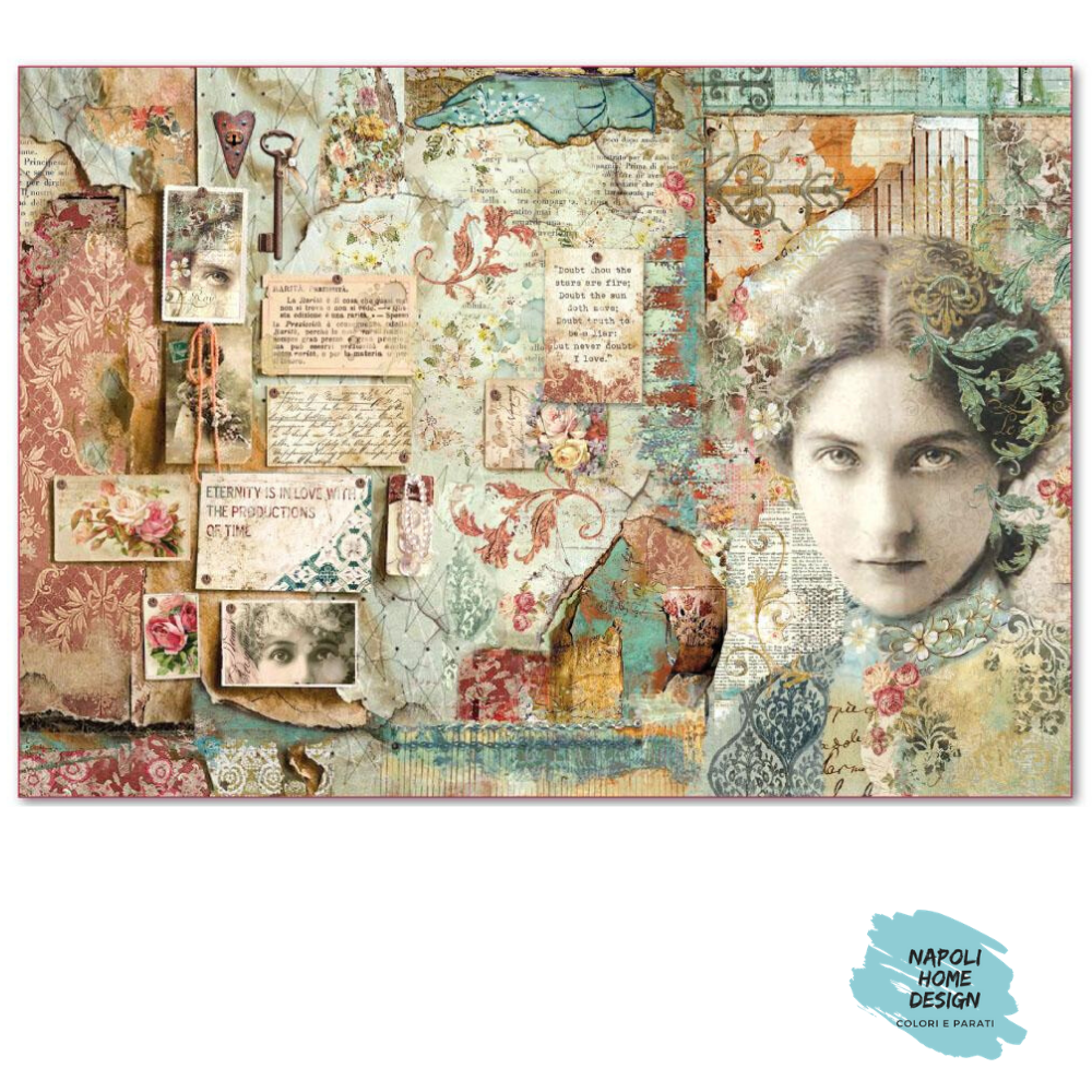 Carta di Riso cm. 48x33 STAMPERIA - OUTLET