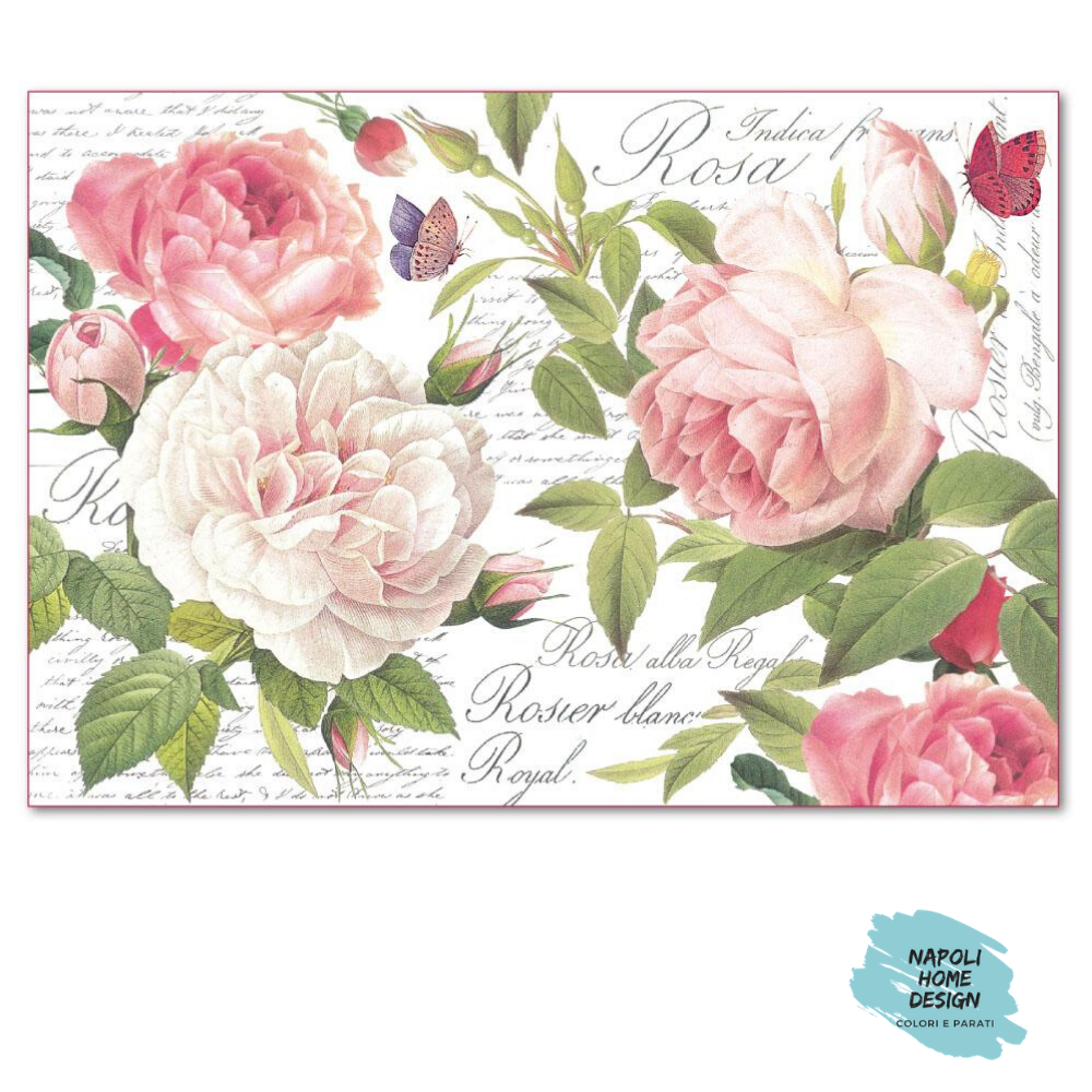 Carta di Riso cm. 48x33 STAMPERIA - OUTLET