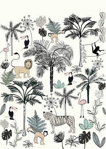 Pannello di Carta da Parati Fiaba JV Exclusive Wallpaper Collection cod. 42173