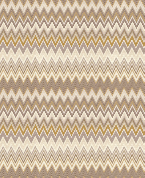 Carta da Parati Missoni Home 1 Zigzag Multicolore cod. 10061