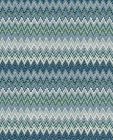 Carta da Parati Missoni Home 1 Zigzag Multicolore cod. 10063