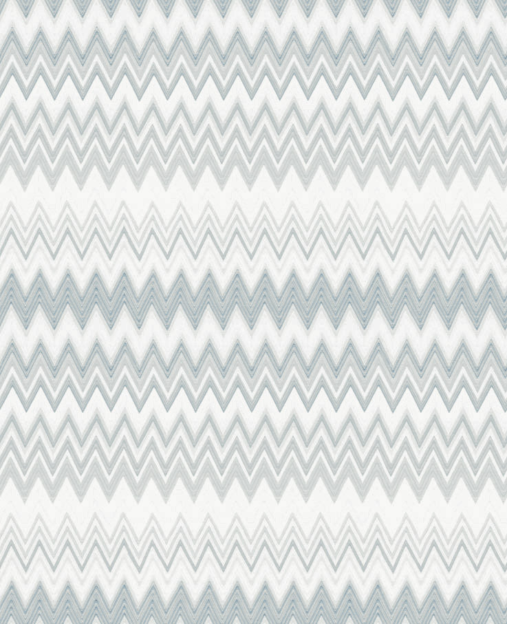 Carta da Parati Missoni Home 1 Zigzag Multicolore cod. 10066