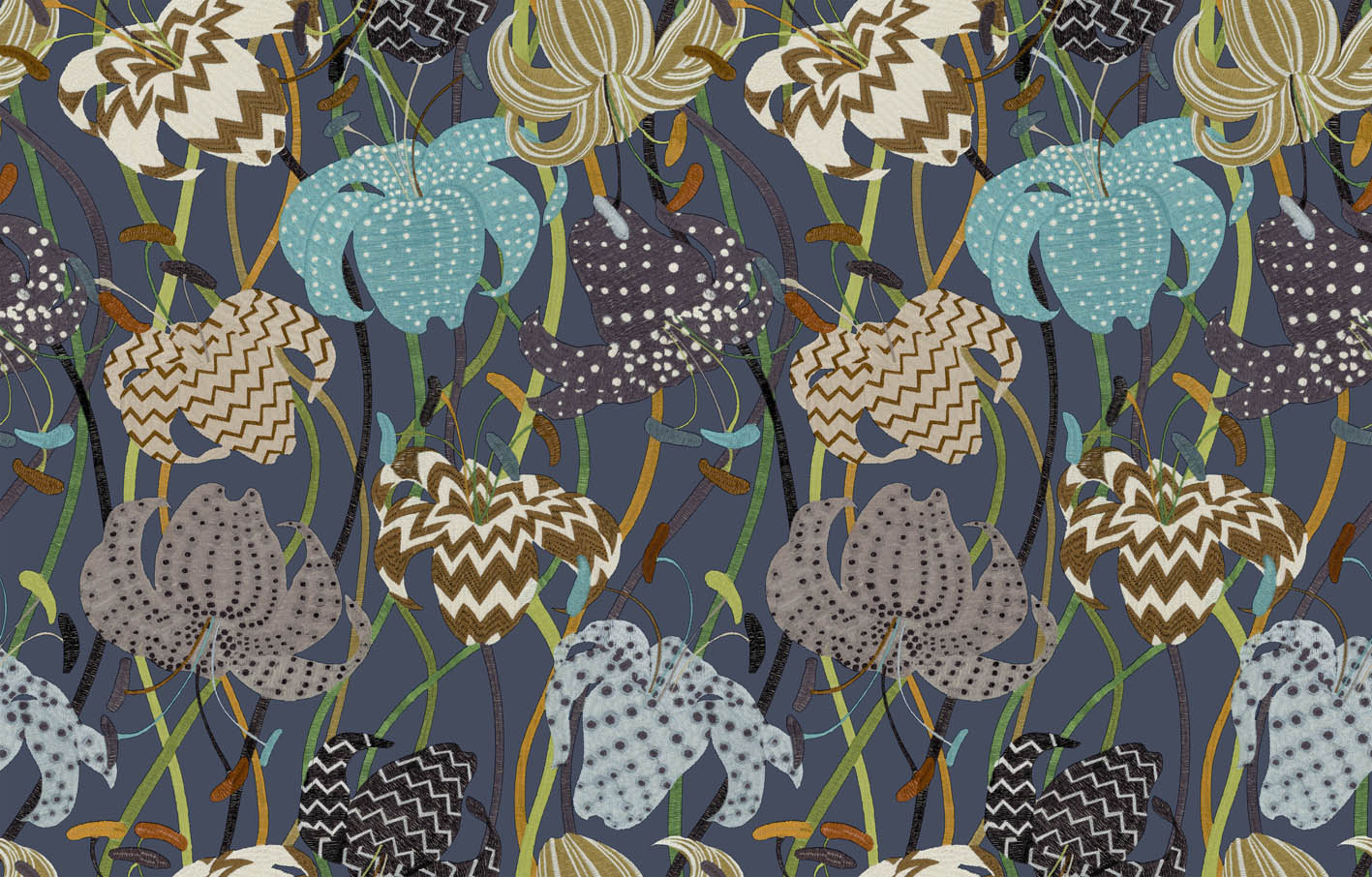 Carta da Parati Missoni Home 3 Lilium cod. 10233