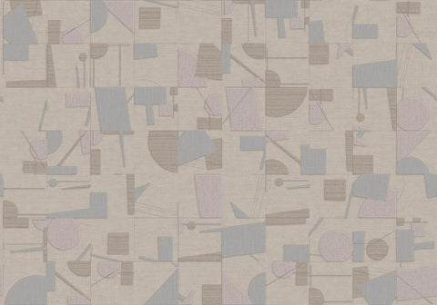 Carta da Parati Composition a tribute to Kandinsky Composizione cod. 24002
