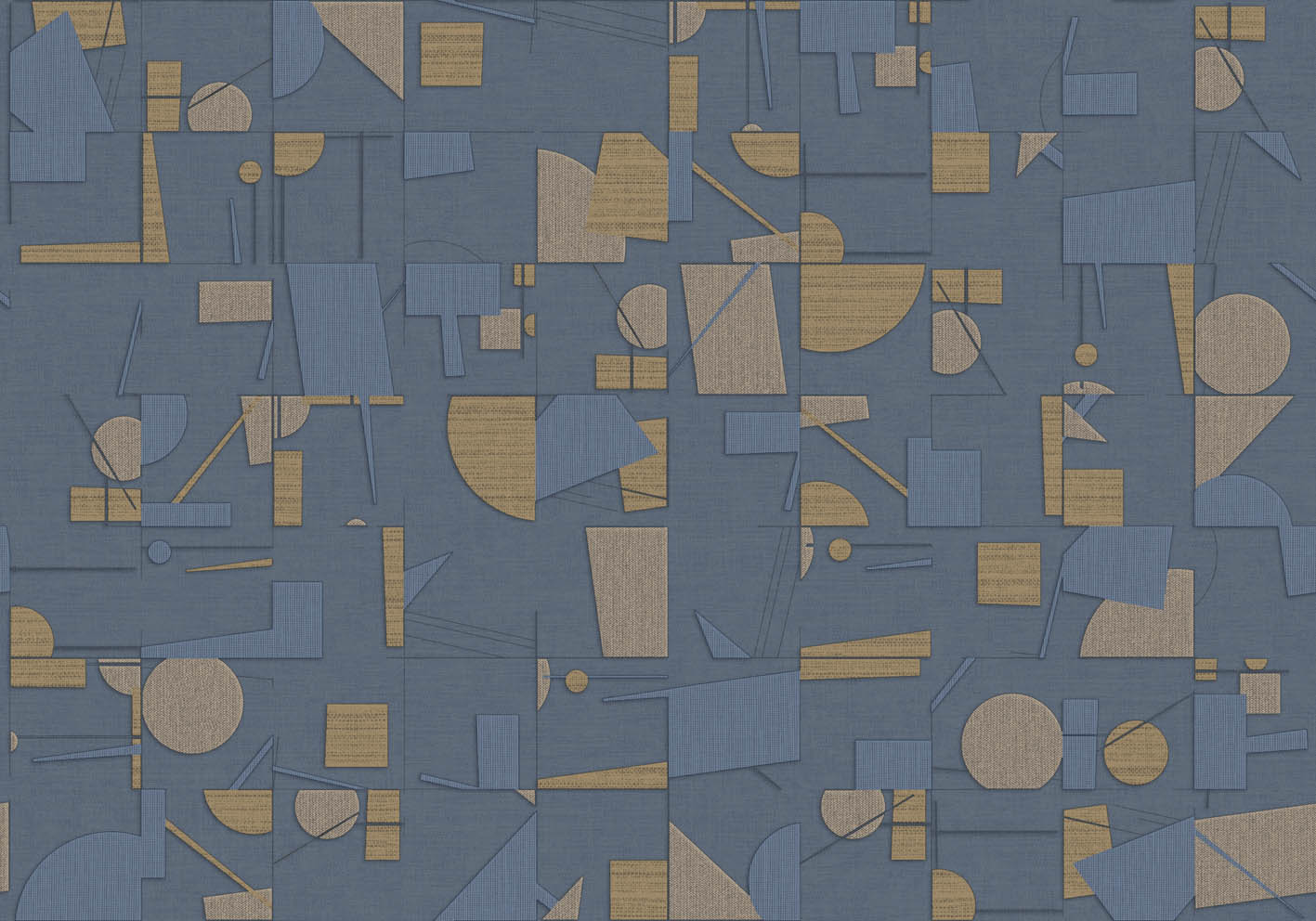 Carta da Parati Composition a tribute to Kandinsky Composizione cod. 24005