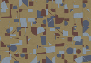 Carta da Parati Composition a tribute to Kandinsky Composizione cod. 24006