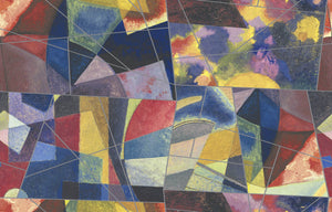 Carta da Parati Composition a tribute to Kandinsky Quadri cod. 24080