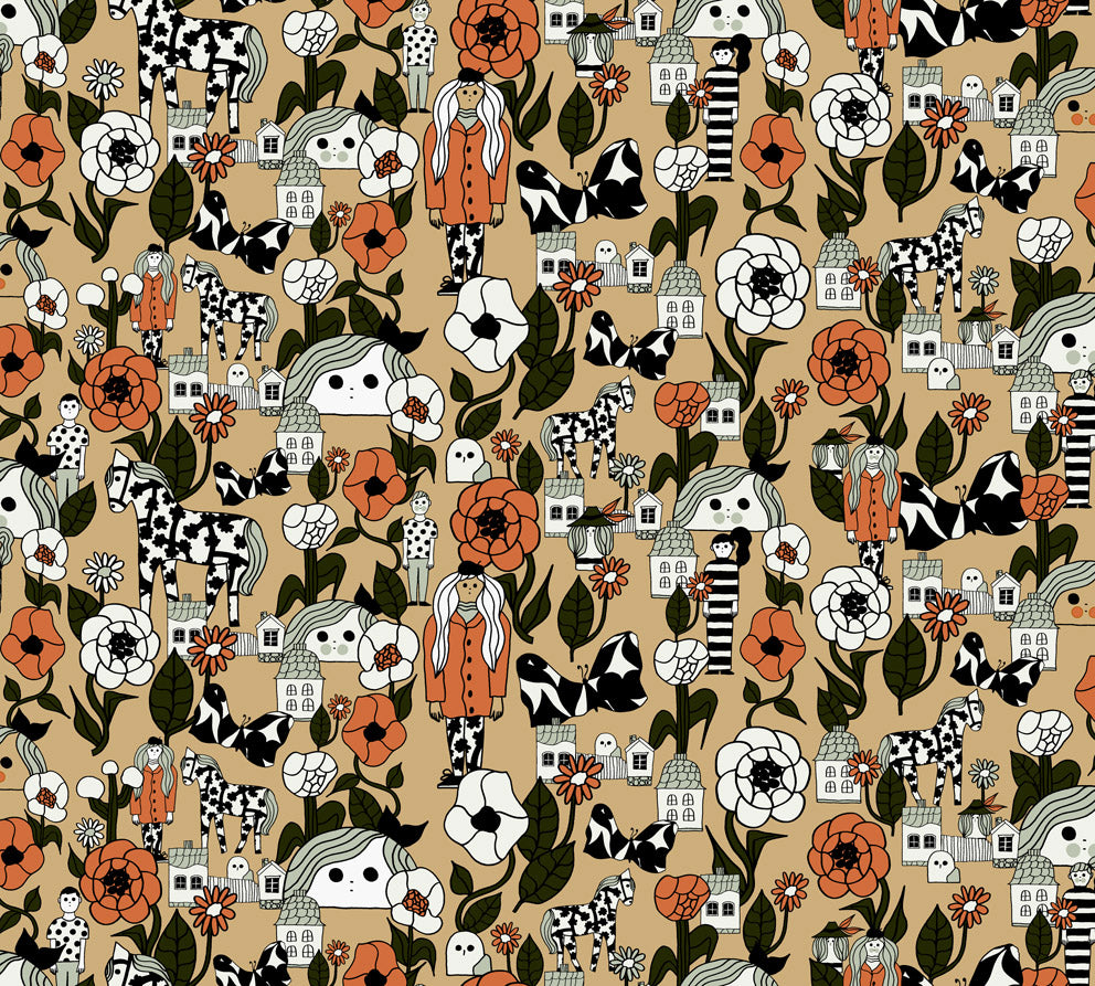 Carta da Parati Marimekko N. 6 cod. 25165