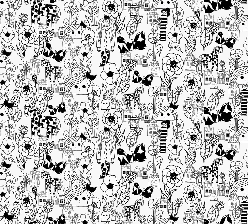 Carta da Parati Marimekko N. 6 cod. 25166