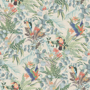 Carta da Parati Parrots Lemuria JV Italian Design Parati cod. 6521