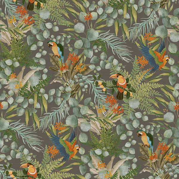 Carta da Parati Parrots Lemuria JV Italian Design Parati cod. 6523