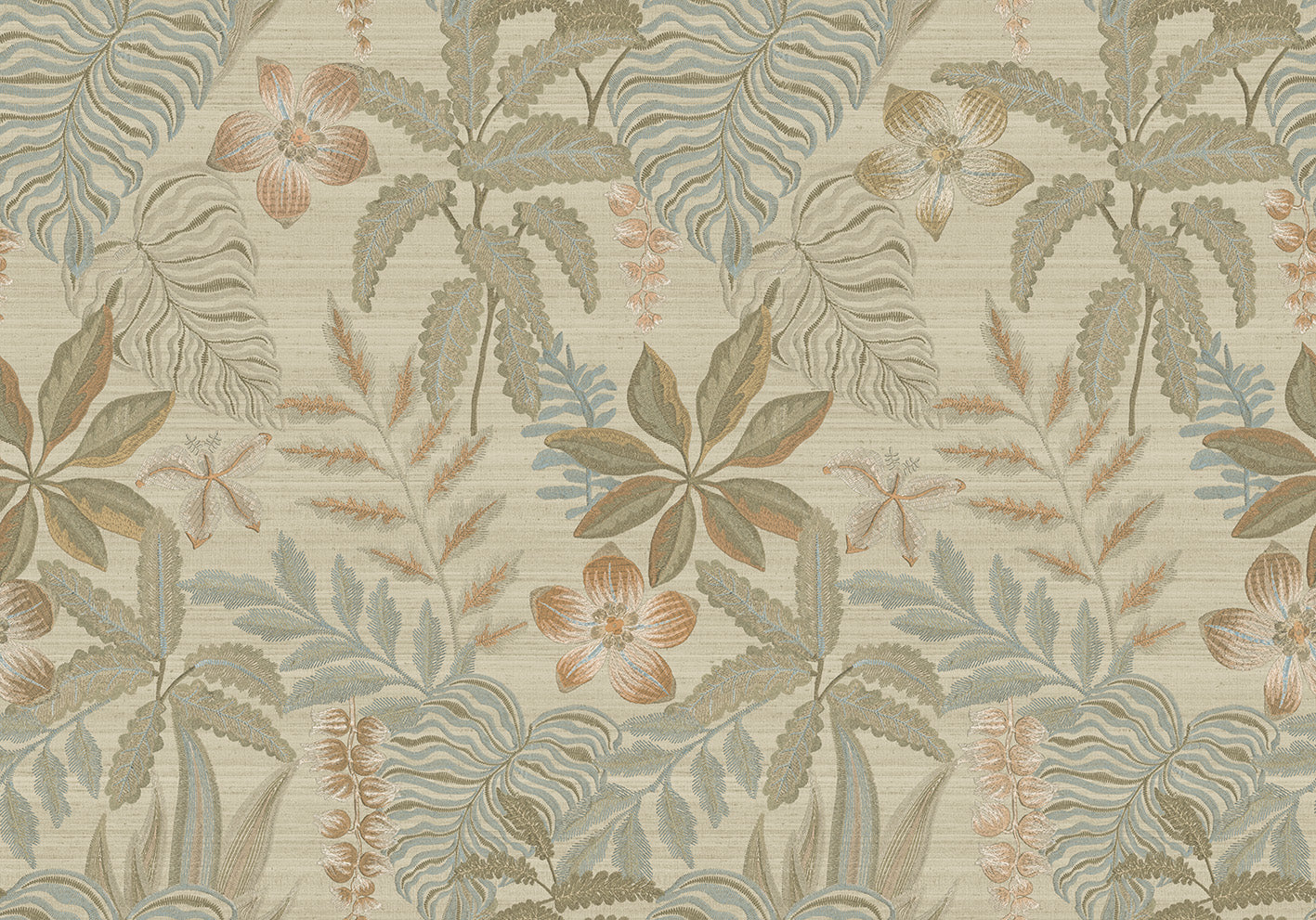 Carta da Parati Jardin Tropical Jaipur JV Design cod. 6803