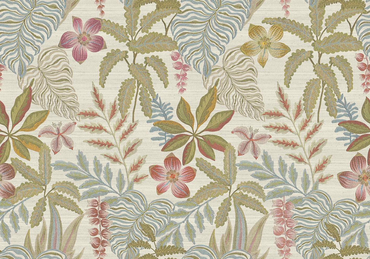 Carta da Parati Jardin Tropical Jaipur JV Design cod. 6804