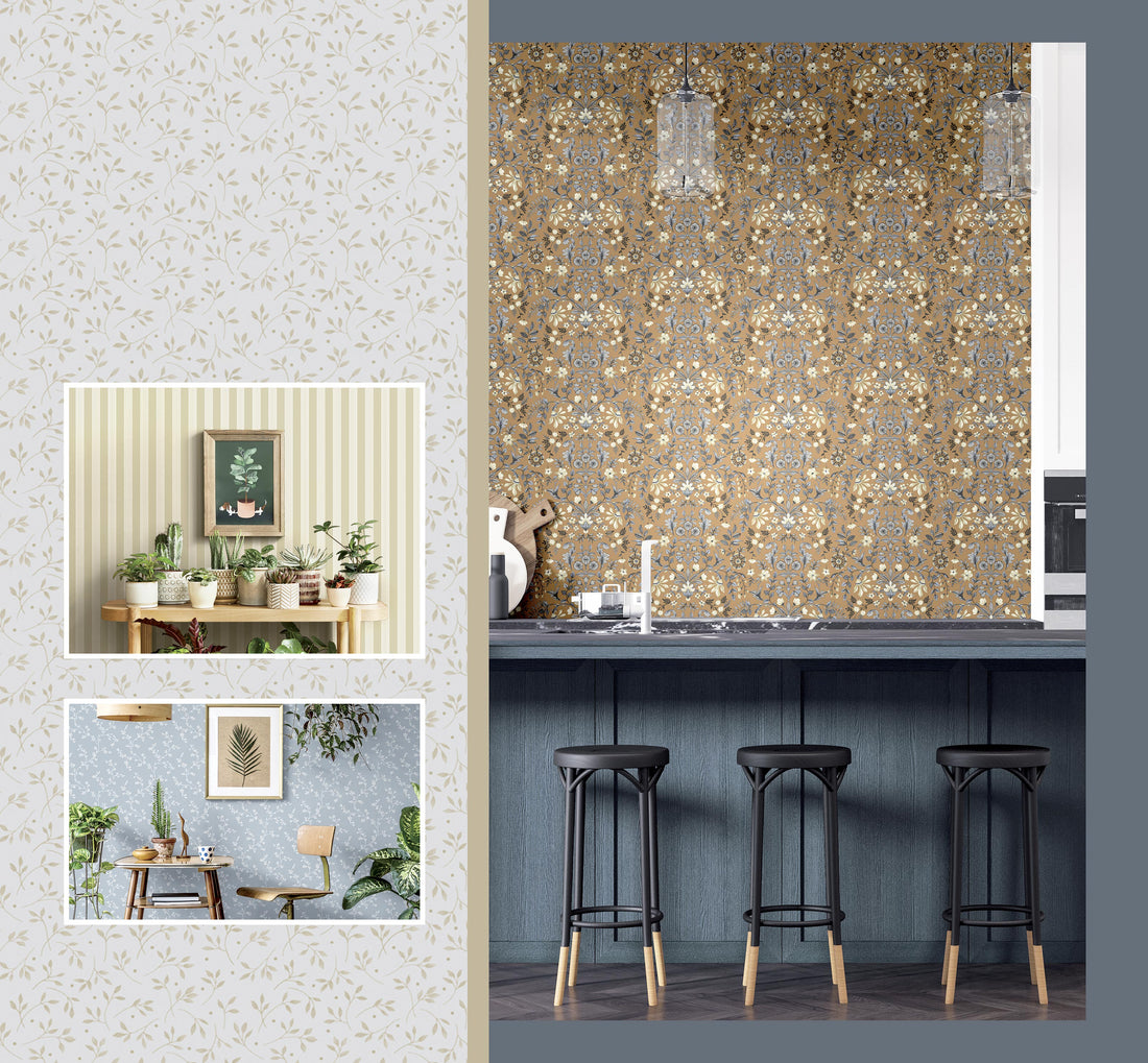 Carta da parati Fiori Country 2023 Cristiana Masi cod. 12327