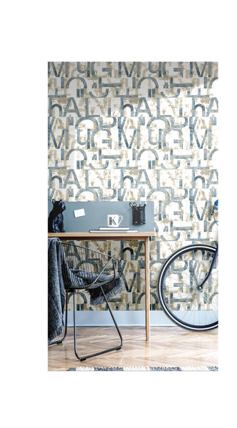 Carta da Parati Friends and Coffee 2 Cristiana Masi Wallpaper cod. 16633