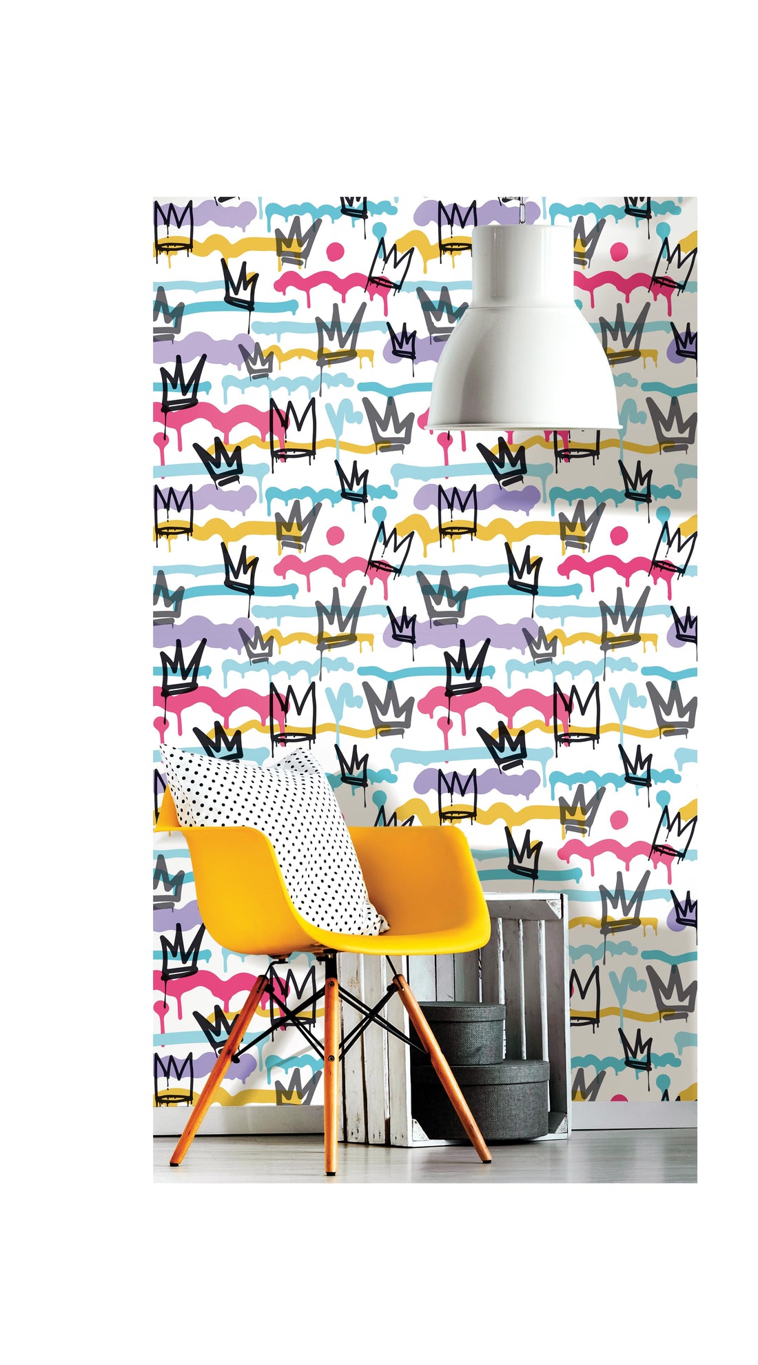 Carta da Parati Friends and Coffee 2 Cristiana Masi Wallpaper cod. 16621 -OFFERTA