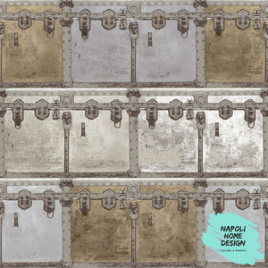 Carta da Parati Friends and Coffee 2 Cristiana Masi Wallpaper cod. 16640