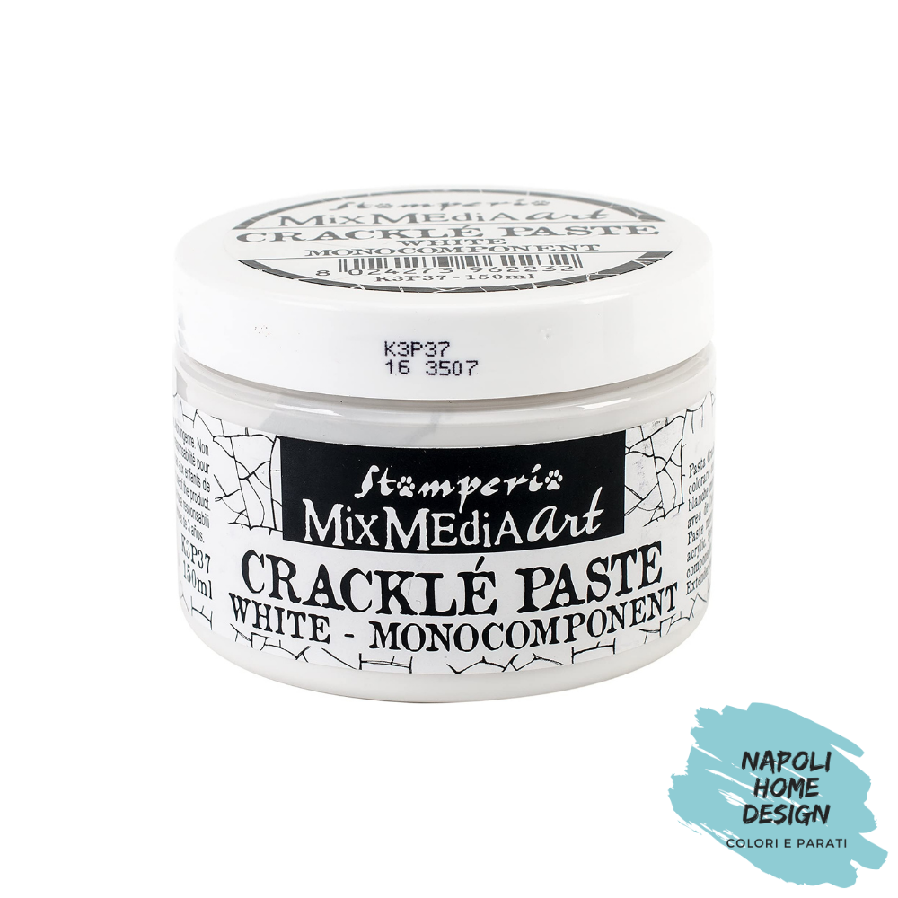 Mix Media Art Cracklé Paste 150 ml Bianca Monocomponente - OUTLET ULITMO PEZZO