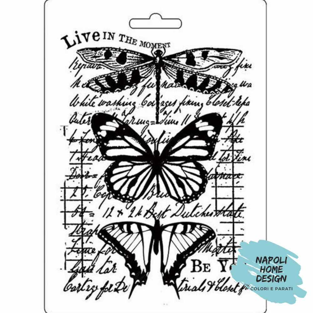 Stampo in PVC Morbido A5 - Be You - cm. 21 x 14,8 -  Stamperia OUTLET