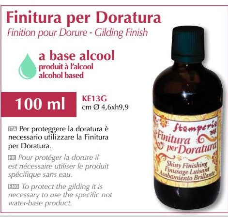 Finitura per Doratura 100 ml. Stamperia OUTLET