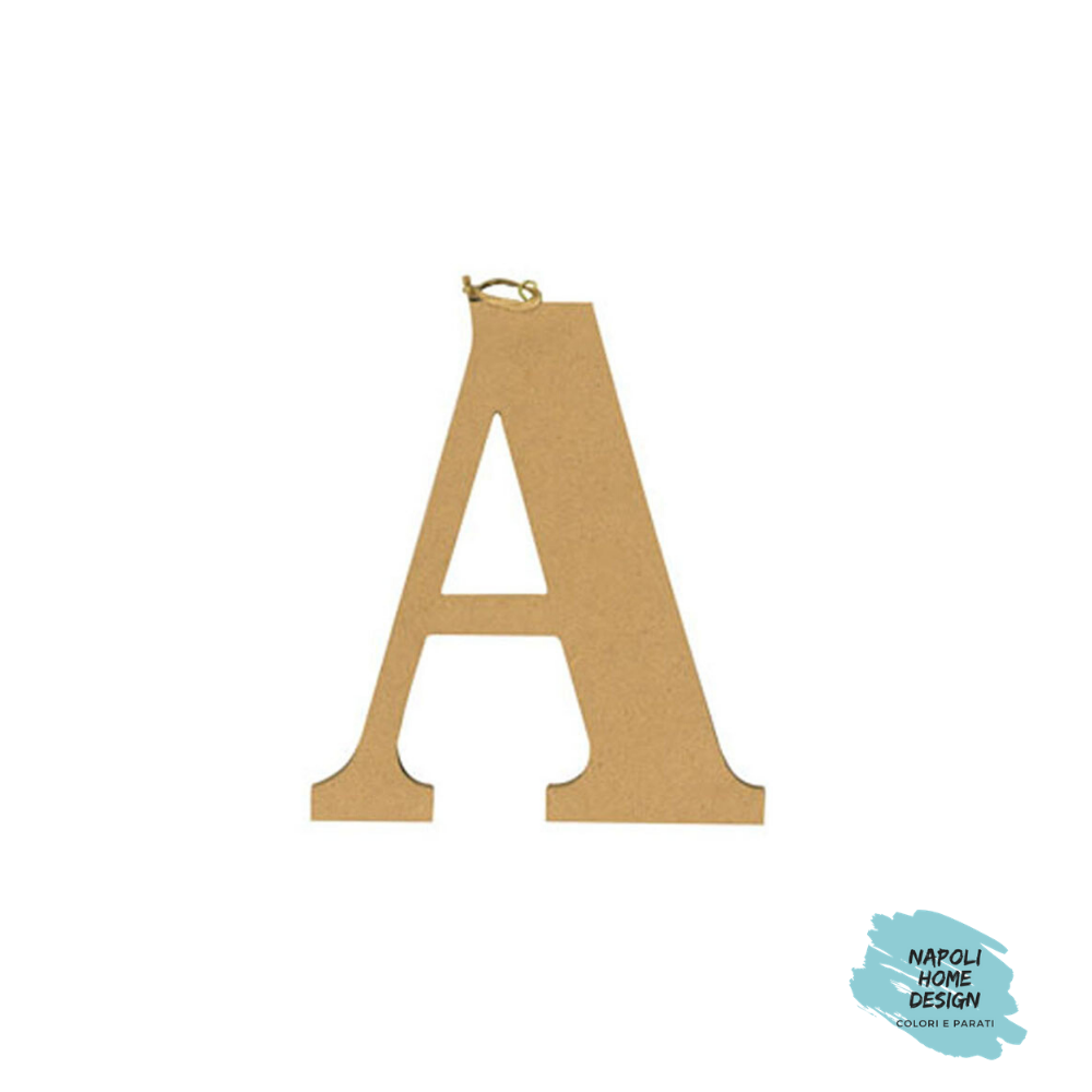 Lettera Alfabeto in MDF cm.22 OUTLET