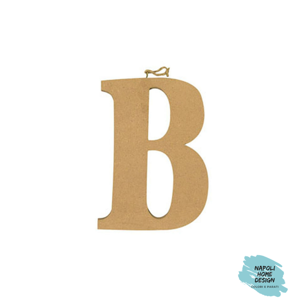 Lettera Alfabeto in MDF cm.22 OUTLET