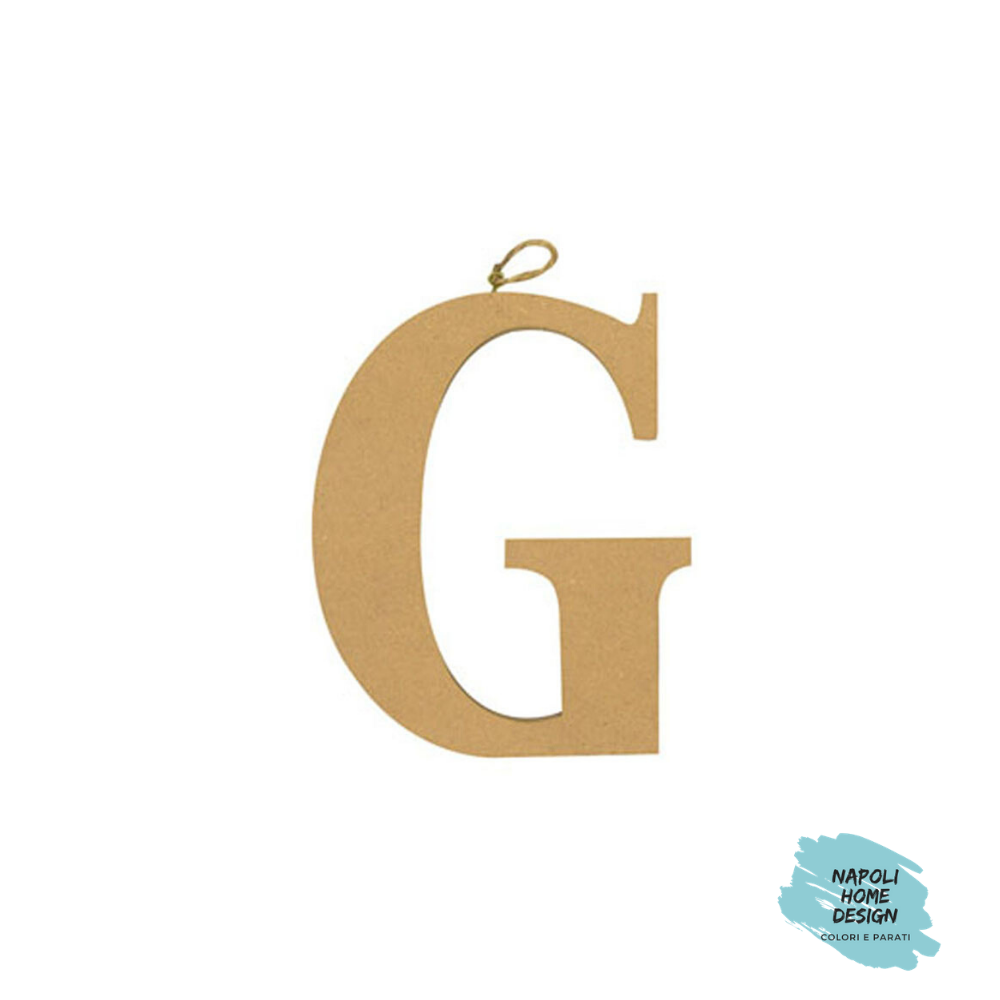 Lettera Alfabeto in MDF cm.22 OUTLET