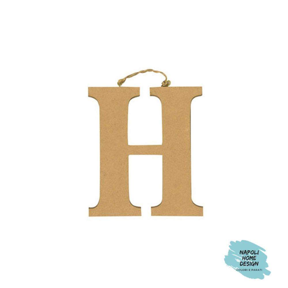 Lettera Alfabeto in MDF cm.22 OUTLET