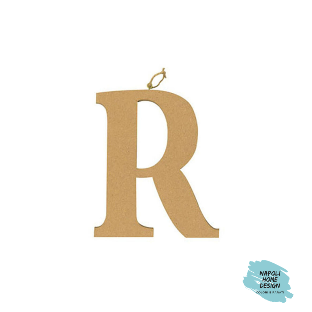 Lettera Alfabeto in MDF cm.22 OUTLET