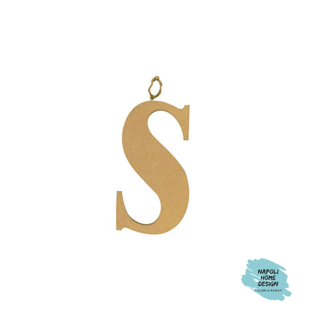 Lettera Alfabeto in MDF cm.22 OUTLET