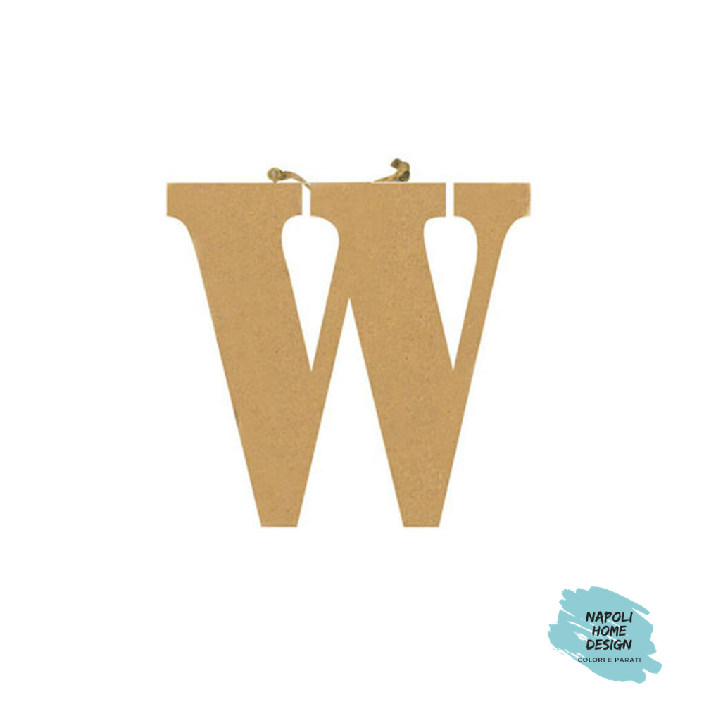 Lettera Alfabeto in MDF cm.22 OUTLET