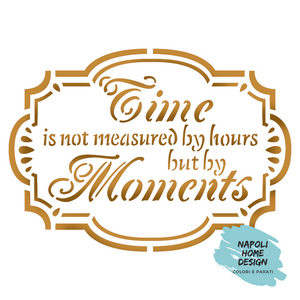 Stencil Moments cm 20x15 by Stamperia.