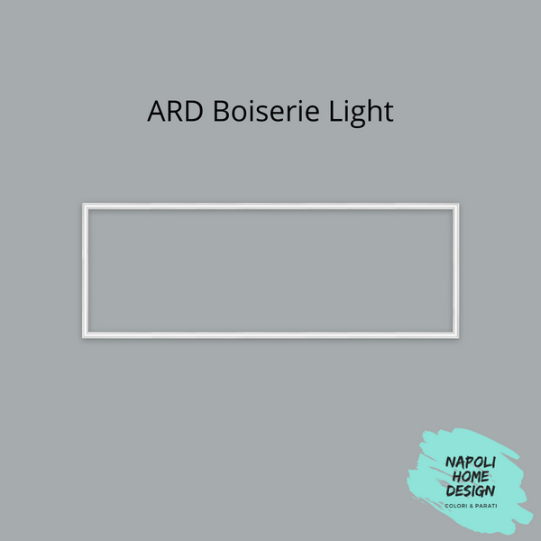 Telaio Pretagliato per Boiserie Light in polimero Ard Italia Serie CW10  misura 100x30 cm