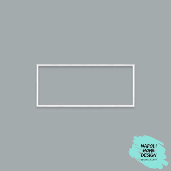 Telaio Pretagliato per Boiserie Light in polimero Ard Italia Serie CW10 misura 80x30 cm