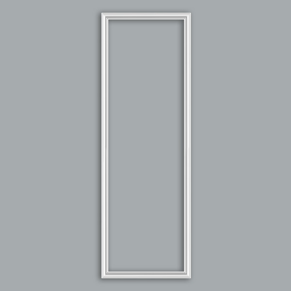 Telaio Pretagliato per Boiserie Light in polimero Ard Italia Serie CW11 misura 50x150 cm